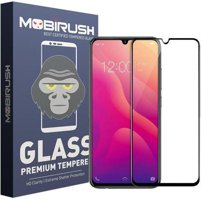 MOBIRUSH Edge To Edge Tempered Glass for Vivo Y95(Pack of 1)