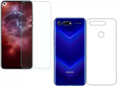 PR SMART Front and Back Tempered Glass for Huawei Honor View 20, Honor View 20(Pack of 2)