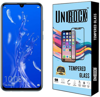 Unirock Tempered Glass Guard for Honor 10 Lite (Midnight Black, 64 GB) (4 GB RAM)(Pack of 1)