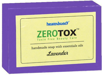 

Healthbuddy Ayurvedic Zerotox Herbal Lavender Soap 125 gm Pack of 3(375 g, Pack of 3)