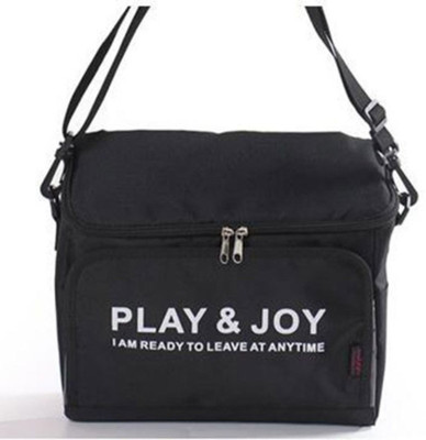 

BEGMY Nylon Play & Joy Multi Family Travel Car Seat Insulated Lunch Ice Bags Thermal Cooling Storage Bags (Black) (Nursery/Play School) Waterproof Multipurpose Bag(Black, 7 L)