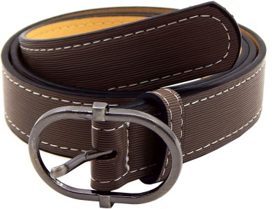 Els Women Evening, Party, Formal, Casual Brown Artificial Leather, Synthetic Belt