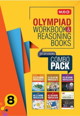 Class 8: Work Book and Reasoning Book Combo for NSO-IMO-IEO-NCO-IGKO 2019-20 Edition(English, Paperback, MTG Editorial Board)