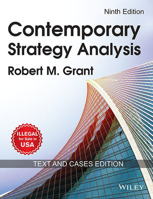 Contemporary Strategy Analysis: Text and Cases, 9ed(English, Paperback, Robert M. Grant)