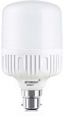 skybright 50 W Basic Round B22 LED Bulb(White)