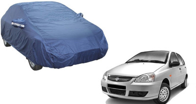 AUTO STAR Car Cover For Tata Indica (With Mirror Pockets)(Blue)
