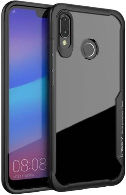 KrKis Back Cover for Mi Redmi Note 6 Pro(Black, Grip Case, Pack of: 1)