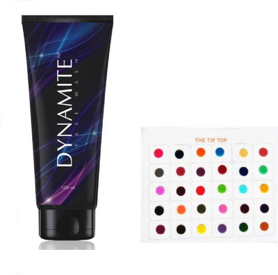 

the tip top DYNAMITE FACE WASH & LADY FASION BINDI (Set of 2)(Set of 2)