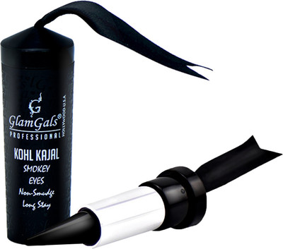 

GlamGals Kohl Kajal Smokey Eyes,Matte Finish(Black, 3.5 g)