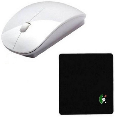 

Oxza Premium series pad WITH Wireless Optical Gaming Mouse(Bluetooth, USB, 2.4GHz Wireless, White)