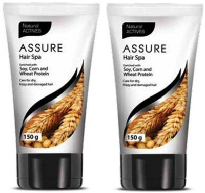 

Assure Hair Spa - Soy Corn and wheat protein(300 g)