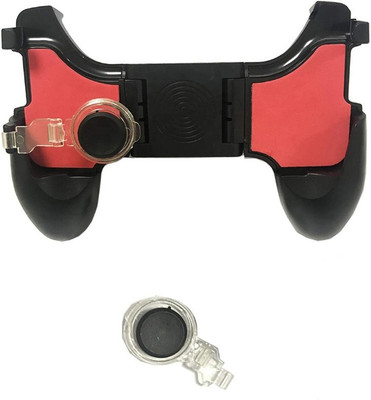 

LIFEMUSIC Quality Pubg Gamepad Joystick and Trigger Fire Button phone grip Handle Game Controller Mobile Phone Joystick Touch Screen Rocker Gamepad for Smartphones Gamepad(Black, White, Red, For Android, iOS)