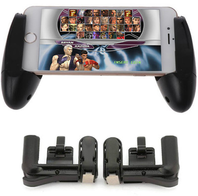 

BUY SURETY New Collection Mobile Game Controller Shooter Trigger Fire Button/Handle for PUBG, PUBG Gaming Joystick for Mobile  Trigger for Mobile Controller  Fire Button Assist Tool Mobile Gaming Joysticks for Android & iOS Gaming Accessory Kit(Black, F
