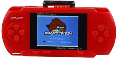 

WEBSTER PVP Station Light 3000 8 Bit Portable Game Machine with Built-in Games with Super Contra, Super Mario, Soccer, Cricket2887, Crash, Angry Birds, Pinball, Lunar Ball, and other Unlimited Games(Color Randomly Selected)