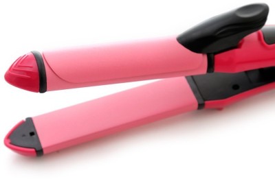 NextTech 1818-NHC SIMPLY FAST CURLER CUM Hair Straightener(Pink)