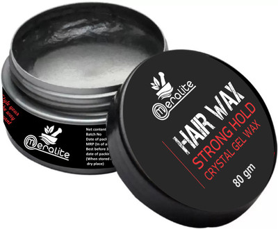 

Meralite Hair Wax - Strong Hold Crystal- 80gm Hair Wax(80 g)