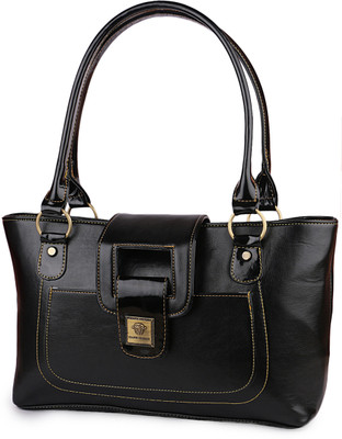 

TR Fashion Women Casual Black Genuine Leather Shoulder Bag