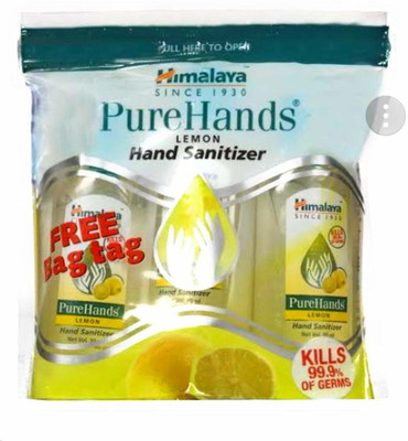 

Himalaya Purehands Sanitizer Lemon Flavor(30 ml, Pouch, Pack of 3)