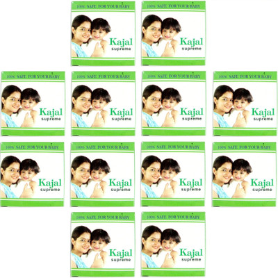 Runway5 Baby Kajal ( Pack of 12)(Black)