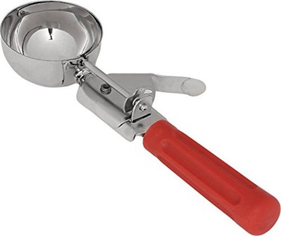 Harvic Economical Stainless Steel Ice Cream Scooper with Red Handle Kitchen Scoop