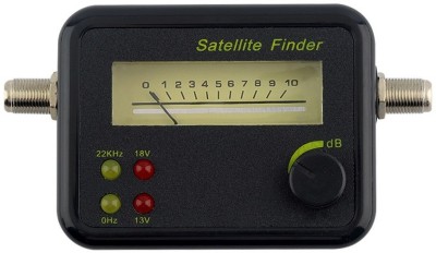 TECHGEAR SF9506 Satellite Signal Finder Digital Signal Finder Display Meter,Tv Signal Satfinder Receiver Satellite Signal Finder 4LED DBC Non-magnetic Electronic Level(10 cm)