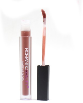 

Romantic Beauty Matte Lip Gloss(4 ml, Peach Metellic)