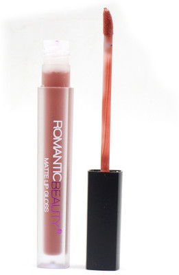 Romantic Beauty Matte Lip Gloss(4 ml, Peach Neon)