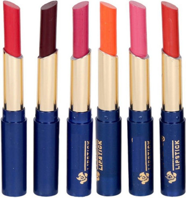 

Prakritee ADS Waterproof Matte Lipstick Set Of -7(Multicolour)