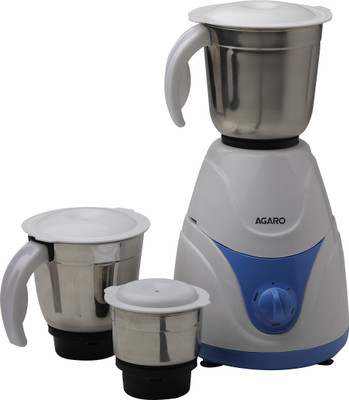 

Agaro Mixer Grinder 750 Mixer Grinder(Blue & White, 3 Jars)