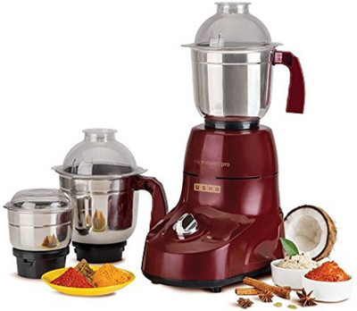 

Usha MG 2858 230 Mixer Grinder(Multicolor, 3 Jars)