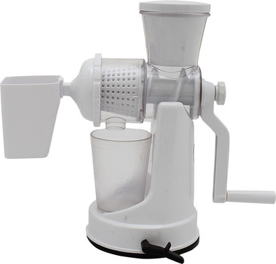 

DD RETAIL Fruit & Vegetable Manual Steel Handle Polypropylene Juicer 0 Juicer(White, 2 Jars)