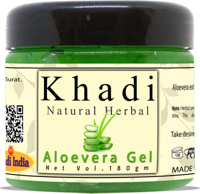 

Khadi Natural Herbal Multipurpose Moisturising Aloe Vera Face Gel 180gm(180 g)