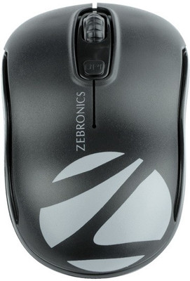 

Zebronics Dash Wireless Optical Mouse Wireless Optical Gaming Mouse(2.4GHz Wireless, Black)