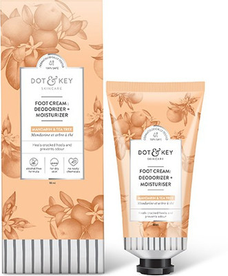 

Dot & Key Foot Cream : Deodorizer + Moisturizer (Mandarin & Tea Tree)(50 ml, Set of 1)