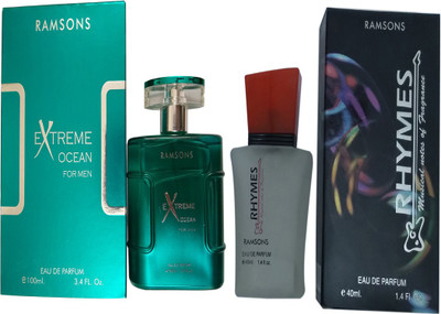 

RAMSONS EXTREME OCEAN PERFUME 100 ML+ RHYMES PERFUME 100 ML Eau de Parfum - 100 ml(For Men & Women)