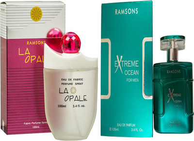 

RAMSONS EXTREME OCEAN PERFUME 100 ML+ LA OPALE PERFUME 100 ML Eau de Parfum - 100 ml(For Men & Women)
