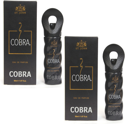 

ST JHON COBRA 50 ML (Pack of 2 ) Eau de Parfum - 100 ml(For Men & Women)