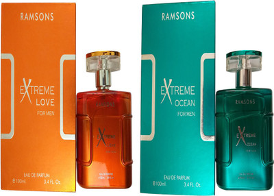 

RAMSONS 1 EXTREME LOVE PERFUME 100 ML+1 EXTREME OCEAN PERFUME 100 ML Eau de Parfum - 100 ml(For Men & Women)