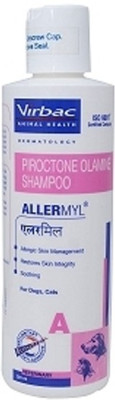 

Virbac Anti-dandruff, Anti-microbial Allermyl Shampoo - 200 ml Dog Shampoo(200 ml)