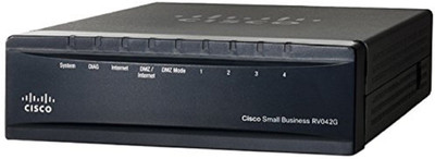 

Cisco (RV042G-NA) Dual Gigabit WAN VPN Router(Black)