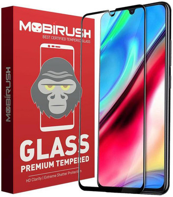 MOBIRUSH Edge To Edge Tempered Glass for Realme 3, Vivo Y93(Pack of 1)