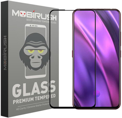 MOBIRUSH Edge To Edge Tempered Glass for Vivo V15 Pro(Pack of 1)