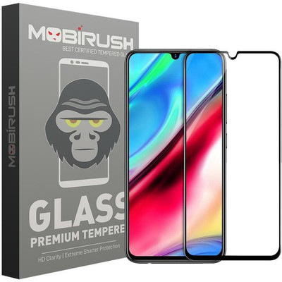 MOBIRUSH Edge To Edge Tempered Glass for Realme 3, Vivo Y93(Pack of 1)