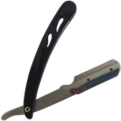

WIZME Plastic And Stainless Folding Shaving Razor For Men, Shaving Ustra For Salon Use, Barber Ustra For Men, Pack Of 1