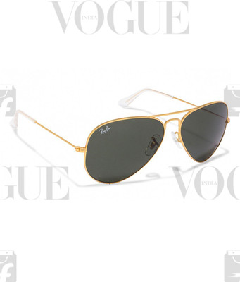 

Ray-Ban Aviator Sunglasses(Green