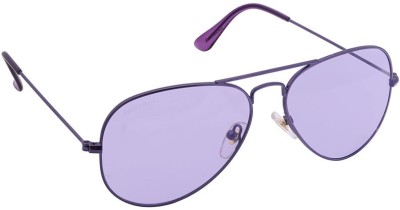 Fastrack Aviator Sunglasses(For Men & Women, Violet)