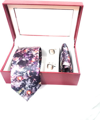 Skyhigh Floral Print Tie(Pack of 3)