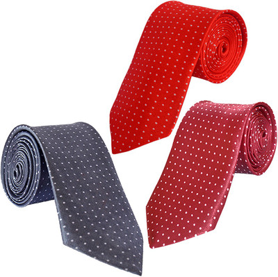 LOOPA Polka Print Tie(Pack of 3)