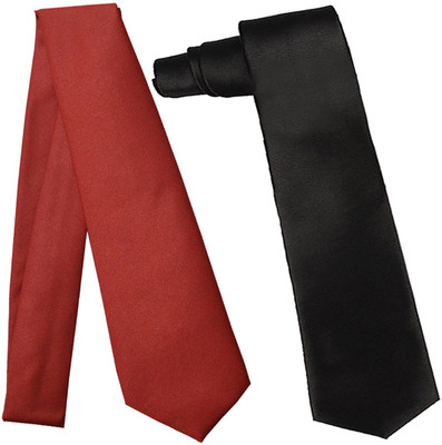 HENEDA Solid Tie(Pack of 2)