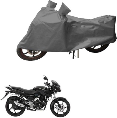 RONISH Two Wheeler Cover for Bajaj(Pulsar 135 LS DTS-i, Grey)